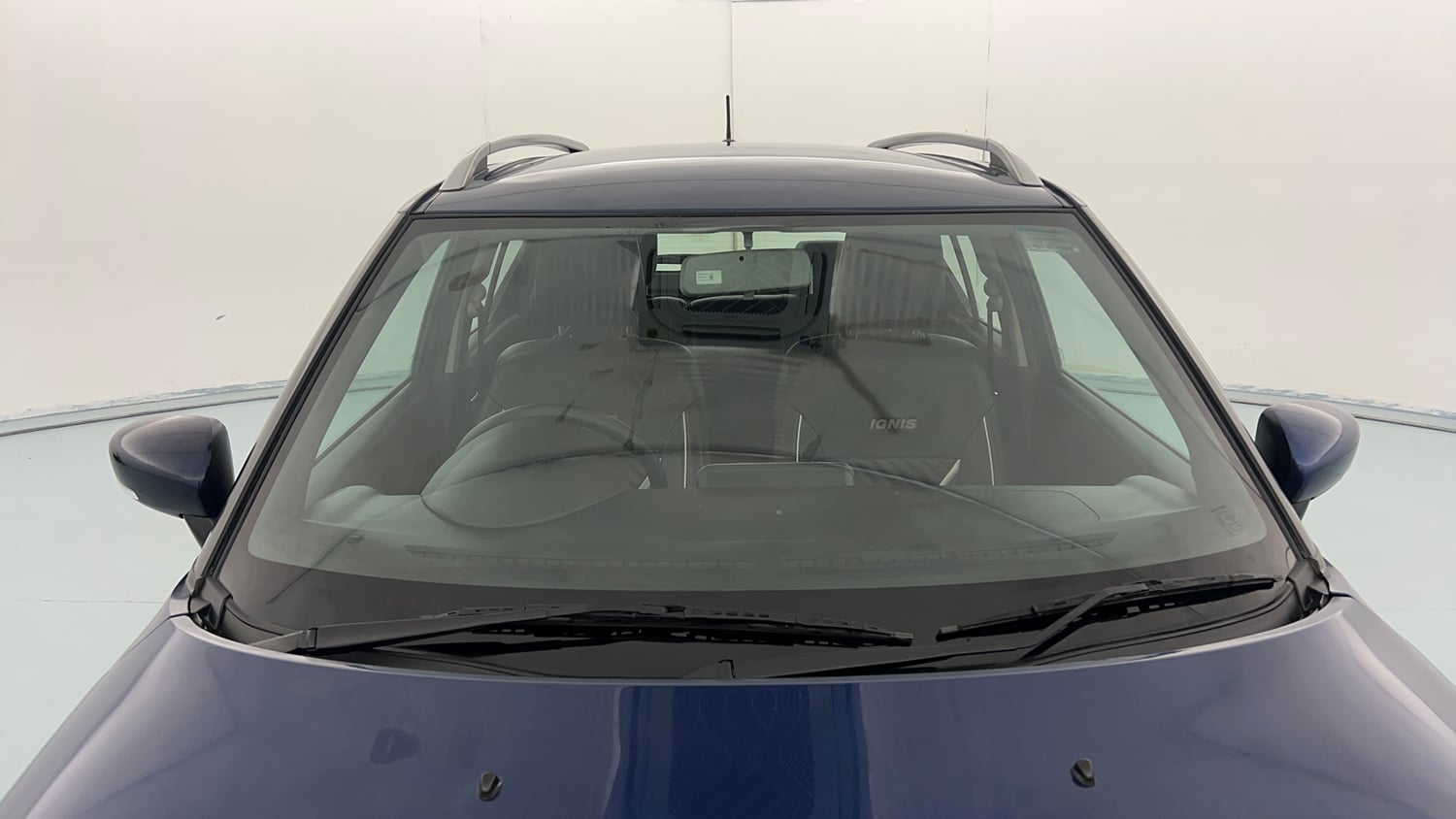 Used 2022 Maruti Suzuki Ignis Alpha 1.2 MT Petrol Manual exterior FRONT WINDSHIELD VIEW