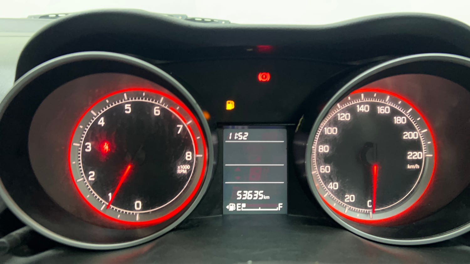 Used 2022 Maruti Suzuki Swift VXi Petrol Manual interior CLUSTERMETER VIEW