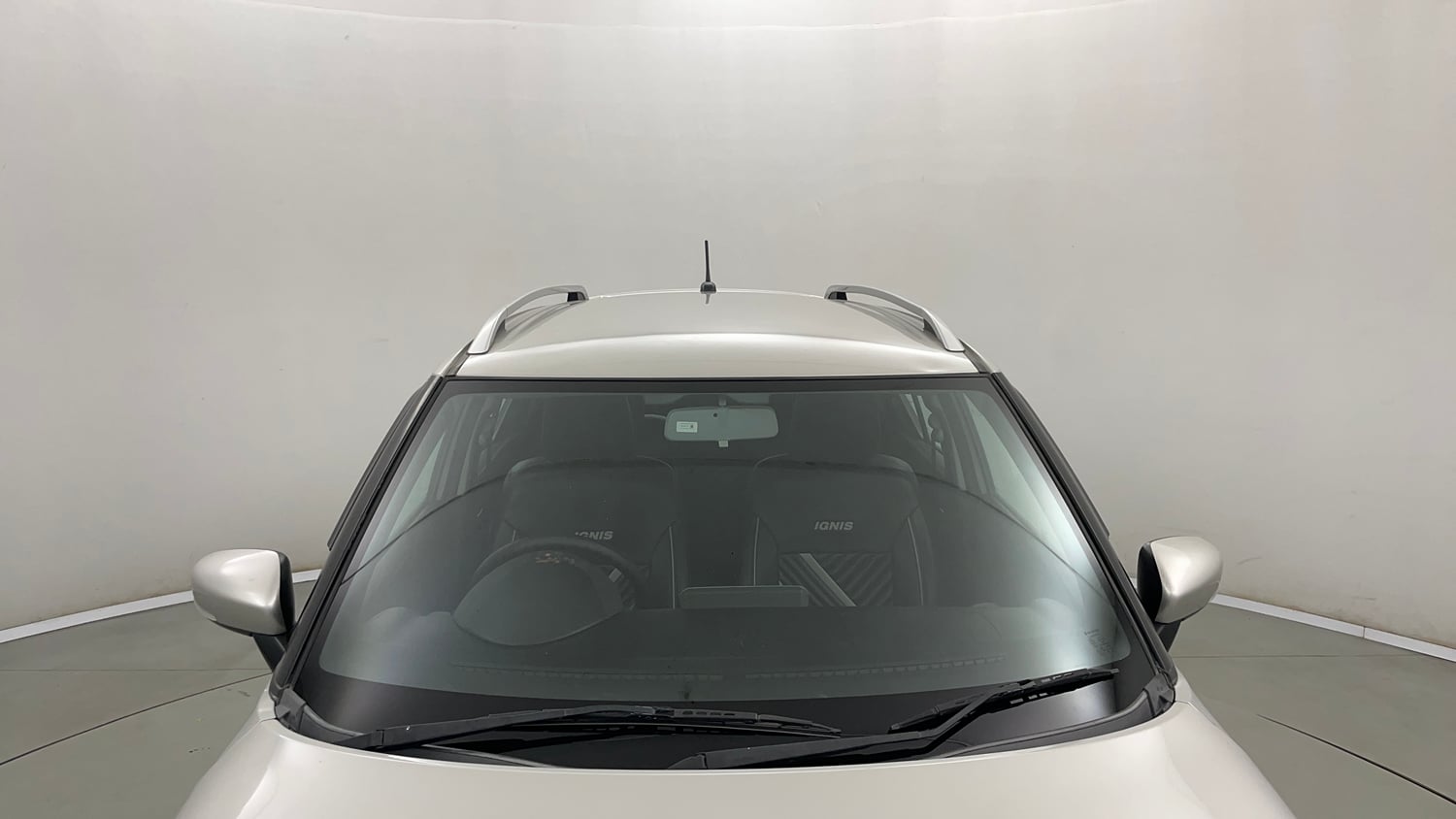Used 2022 Maruti Suzuki Ignis Zeta 1.2 MT Petrol Manual exterior FRONT WINDSHIELD VIEW