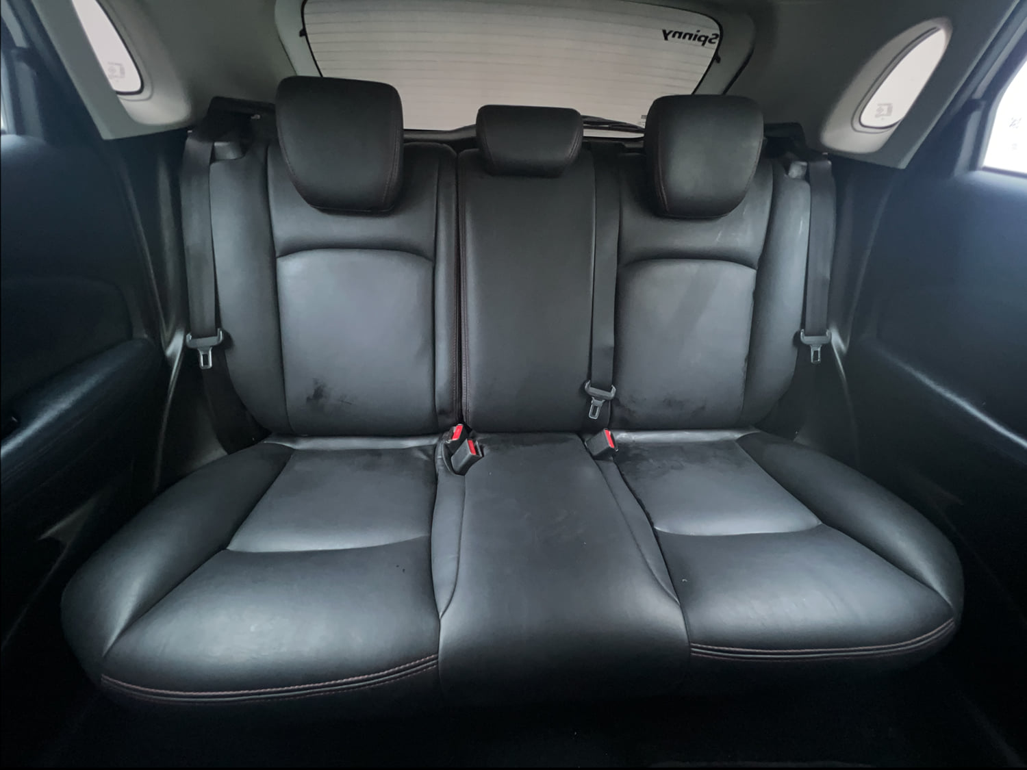 Used 2023 Maruti Suzuki Baleno Alpha MT Petrol Manual interior REAR SEAT CONDITION VIEW