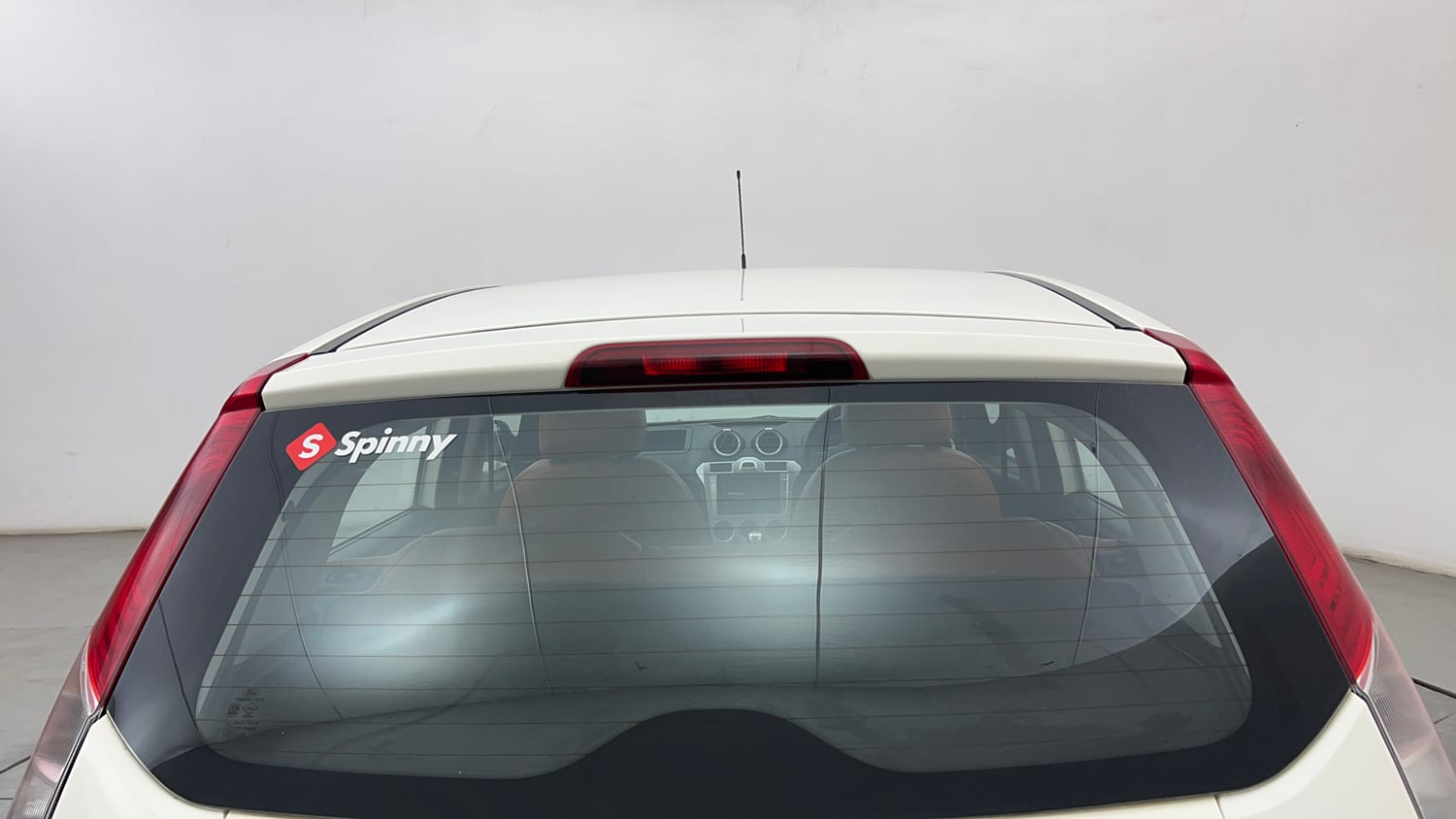 Used 2014 Ford Figo Duratec Petrol ZXI 1.2 Petrol Manual exterior BACK WINDSHIELD VIEW
