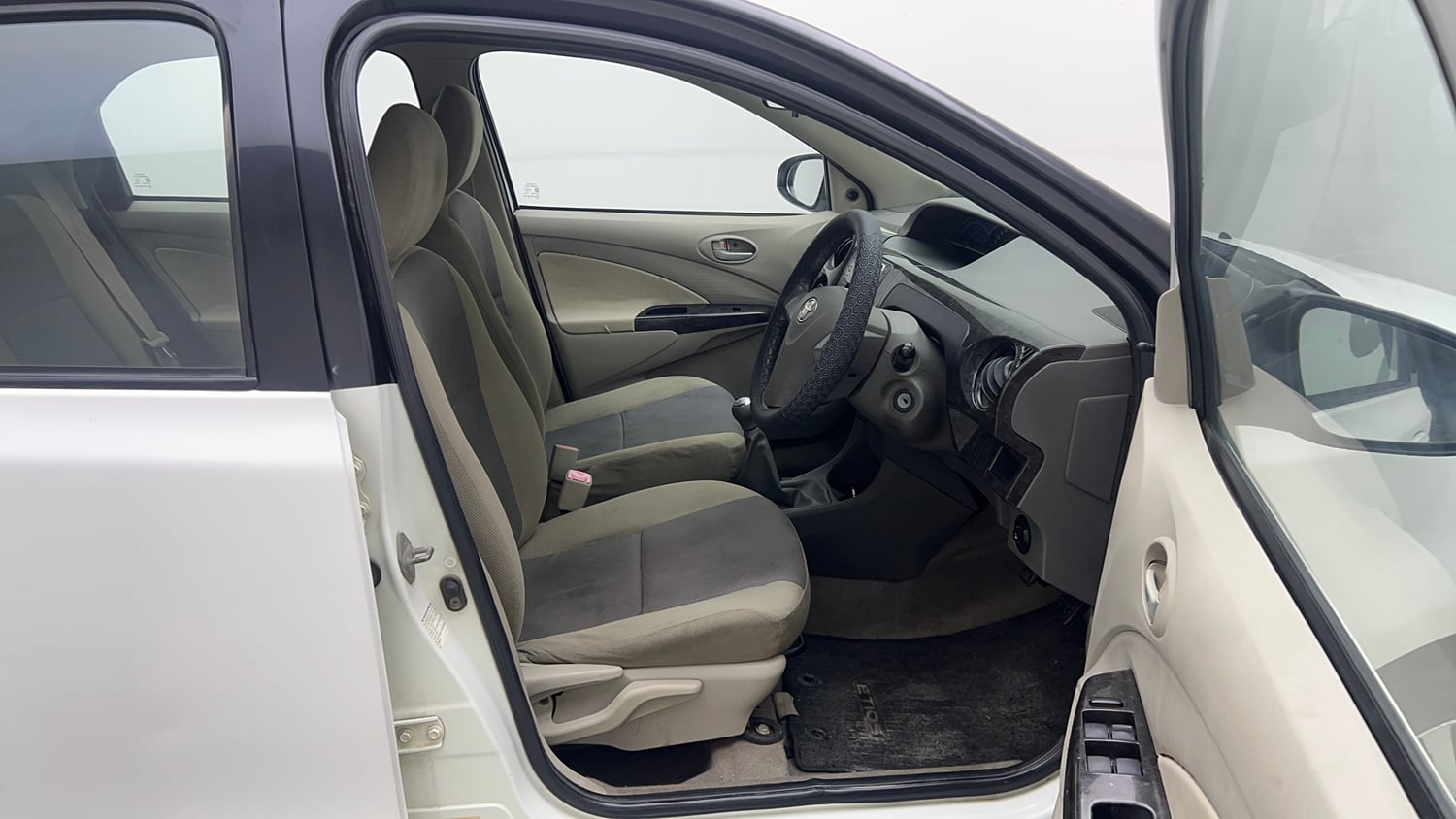Used 2016 Toyota Etios Liva V Petrol Manual interior RIGHT SIDE FRONT DOOR CABIN VIEW