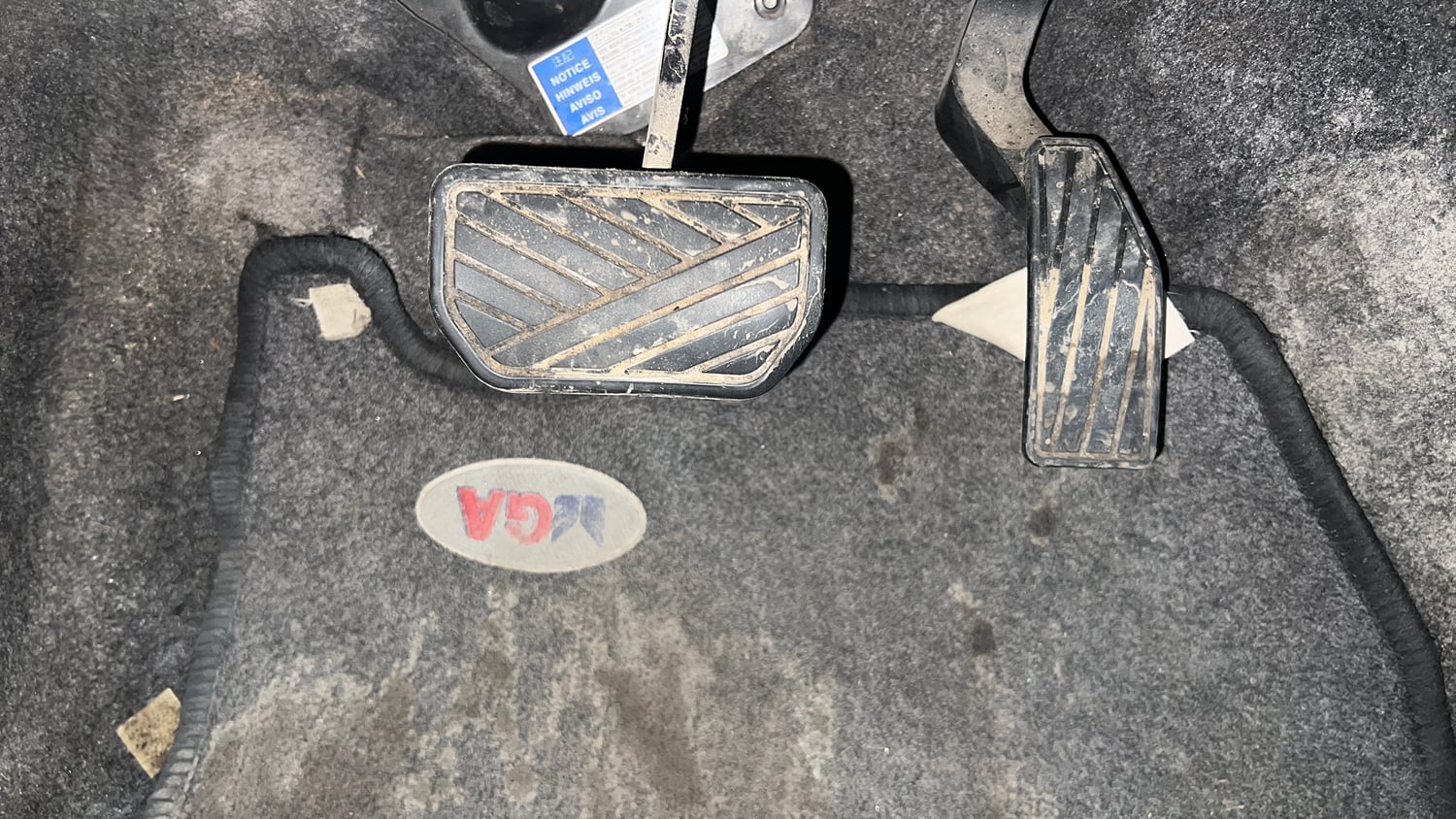 Used 2017 Maruti Suzuki Celerio ZXi AMT Petrol Automatic interior PEDALS VIEW