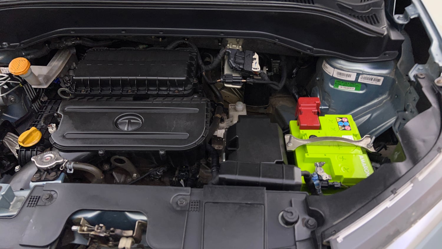 Used 2022 Tata Punch Accomplished AMT Petrol Automatic engine ENGINE LEFT SIDE VIEW