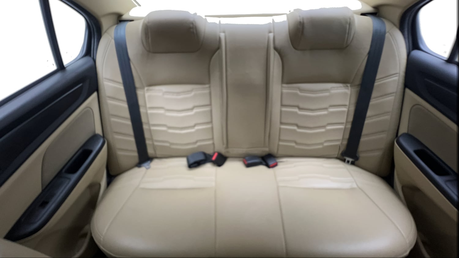 Used 2021 Honda Amaze 1.2 VX CVT Petrol Petrol Automatic interior REAR SEAT CONDITION VIEW
