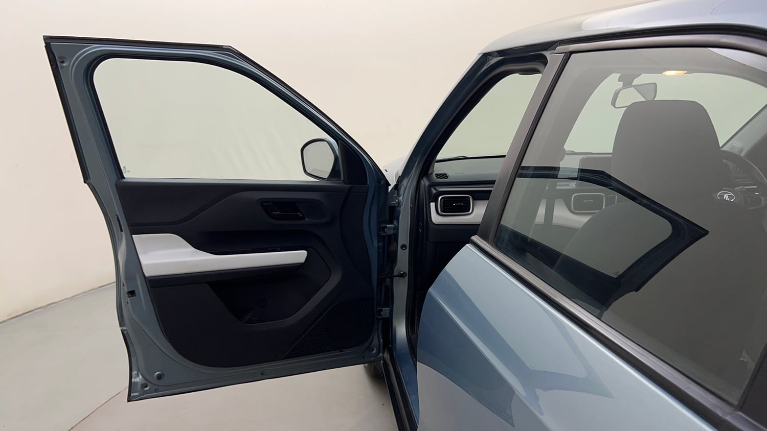 Used 2022 Tata Punch Accomplished AMT Petrol Automatic interior LEFT FRONT DOOR OPEN VIEW
