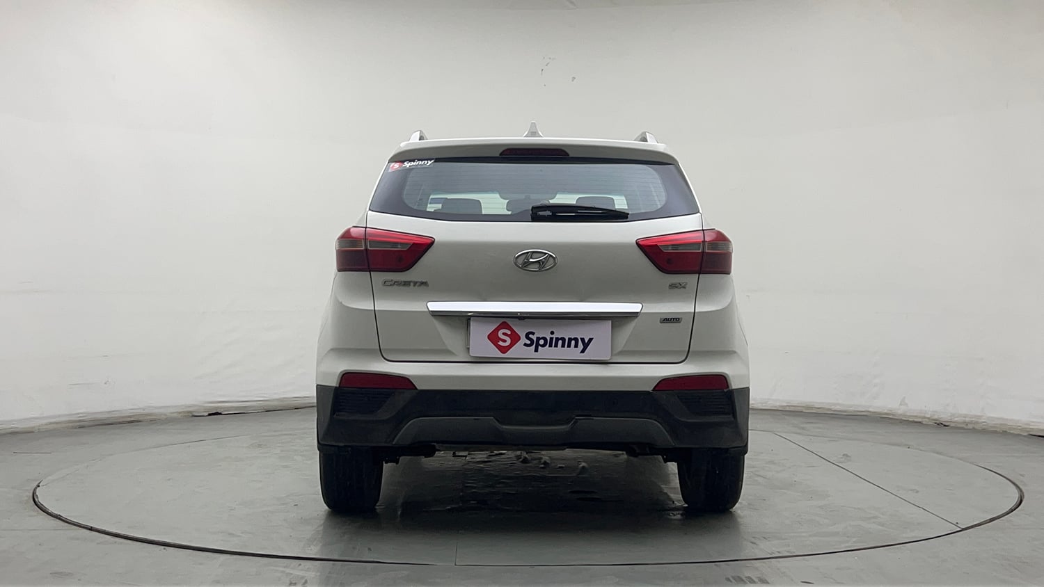 Used 2017 Hyundai Creta SX Plus 1.6 AT Petrol Petrol Automatic exterior BACK VIEW