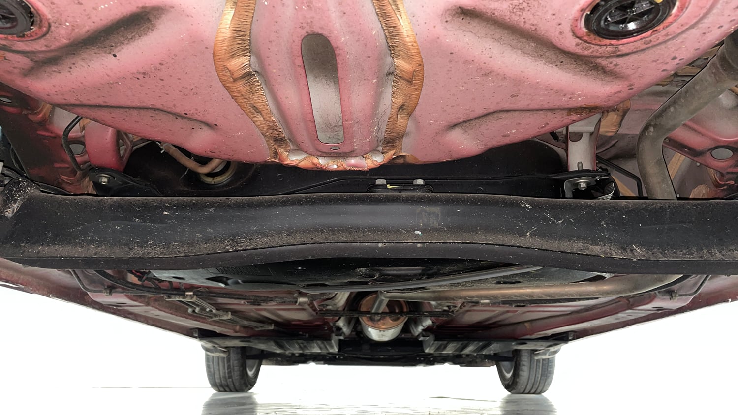 Used 2022 Maruti Suzuki Baleno Alpha MT Petrol Manual extra REAR UNDERBODY VIEW (TAKEN FROM REAR)