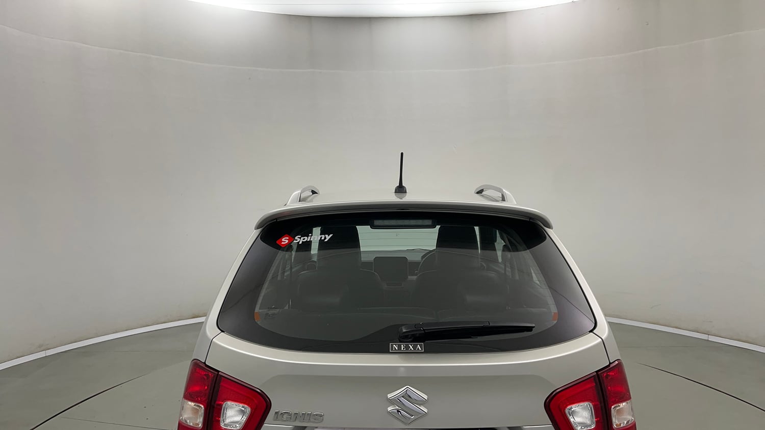 Used 2022 Maruti Suzuki Ignis Zeta 1.2 MT Petrol Manual exterior BACK WINDSHIELD VIEW