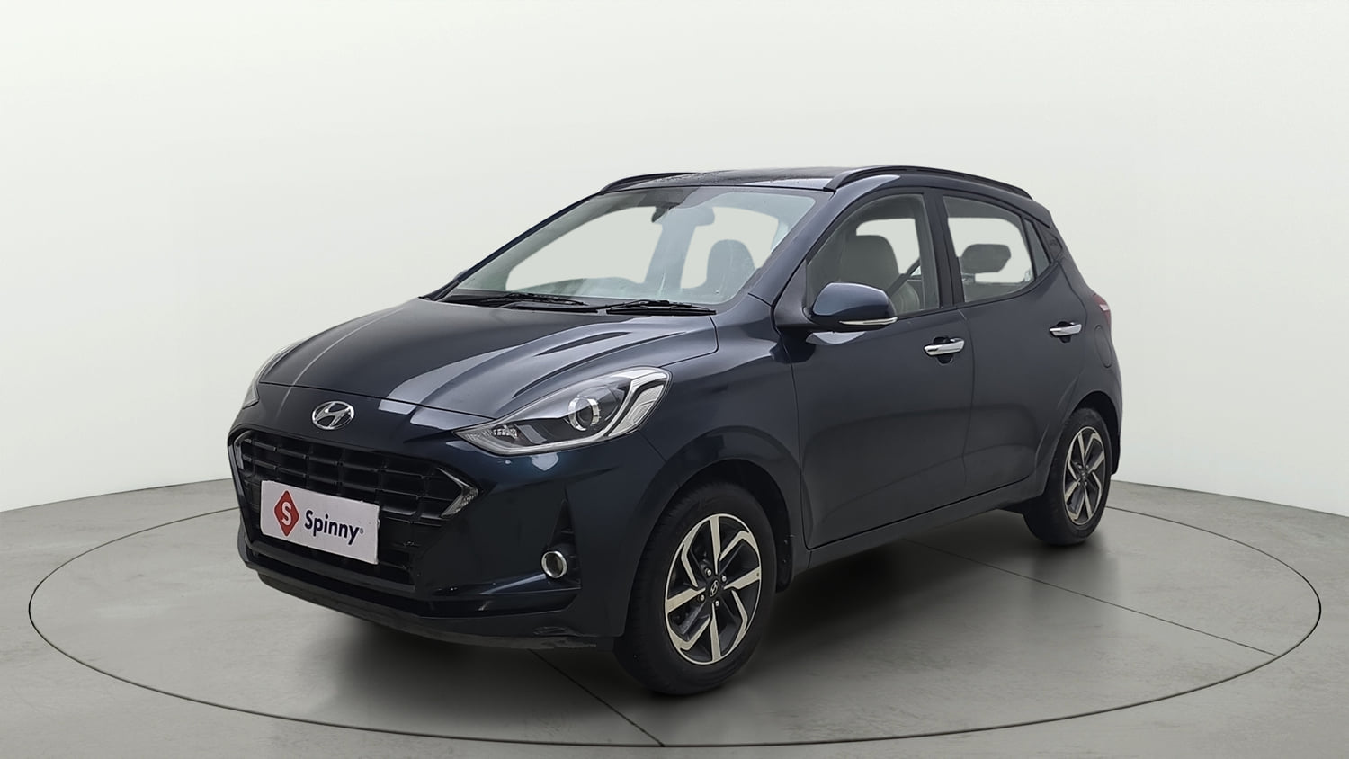 Used 2021 Hyundai Grand i10 Nios Asta 1.2 Kappa VTVT Petrol Manual exterior LEFT FRONT CORNER VIEW