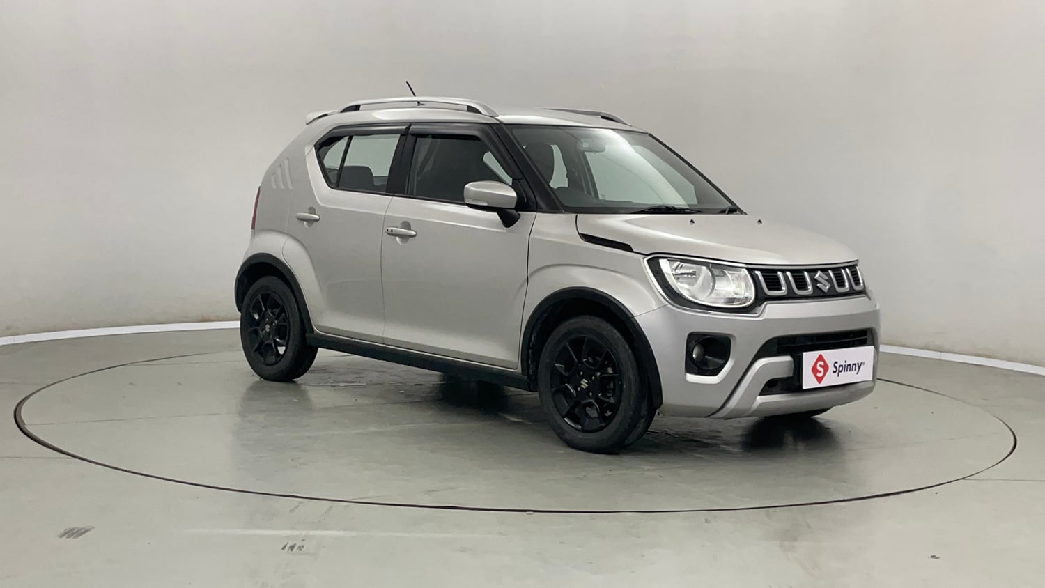 Used 2022 Maruti Suzuki Ignis Zeta 1.2 MT Petrol Manual exterior RIGHT FRONT CORNER VIEW