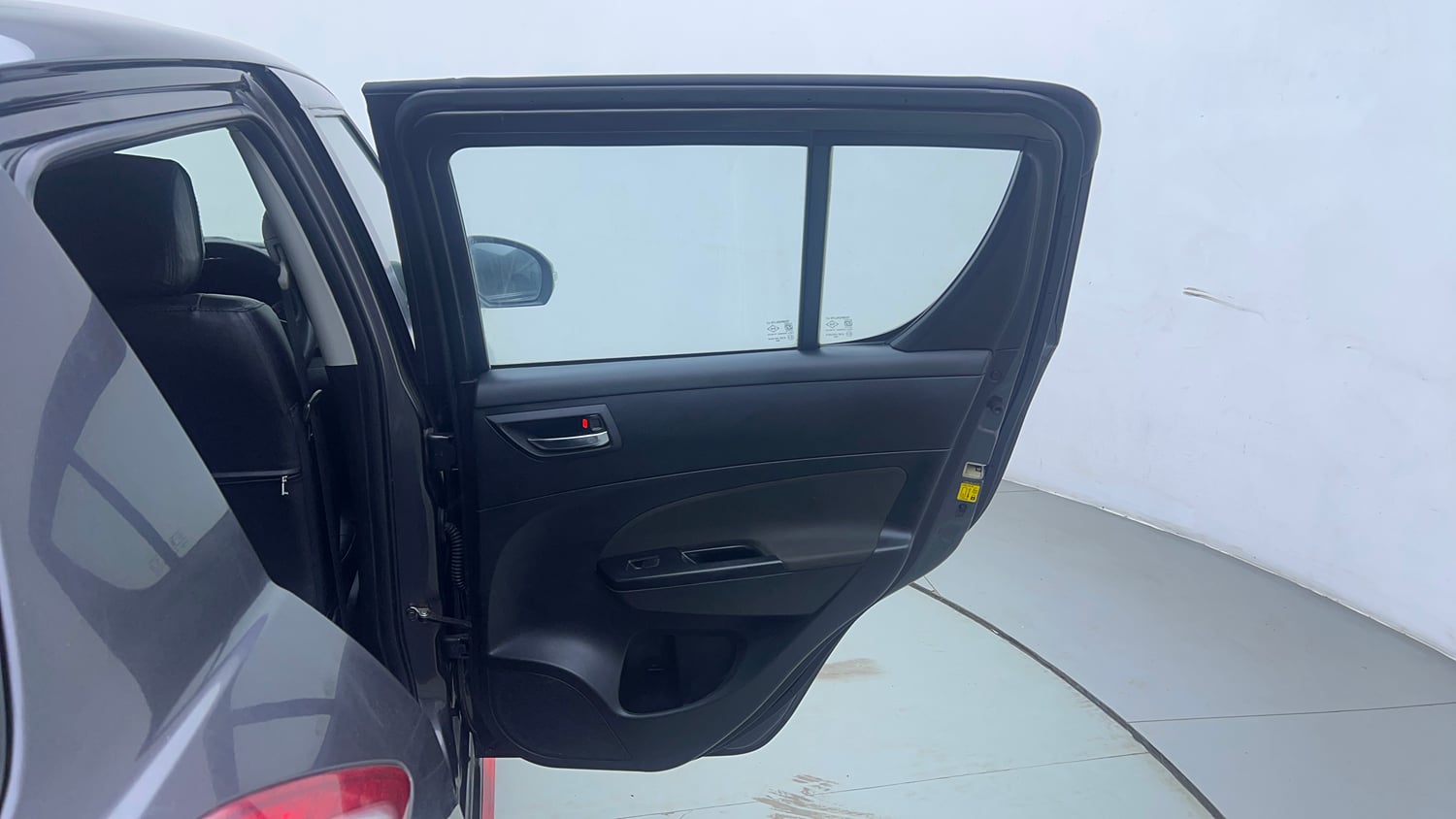 Used 2017 Maruti Suzuki Swift ZXi Petrol Manual interior RIGHT REAR DOOR OPEN VIEW