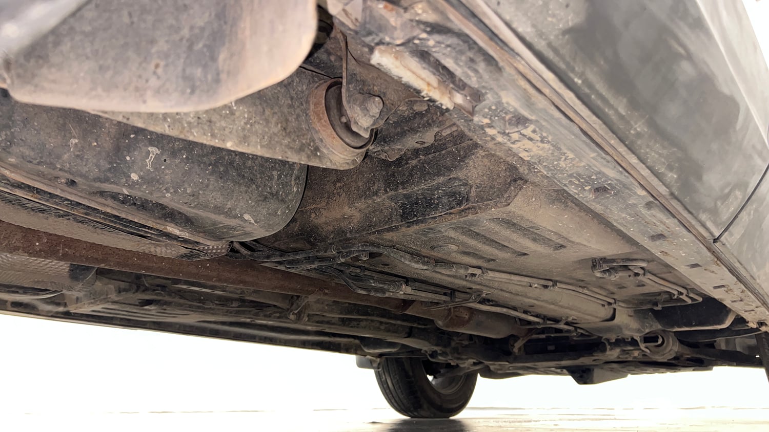 Used 2022 Tata Harrier XT Diesel Manual extra REAR RIGHT UNDERBODY VIEW