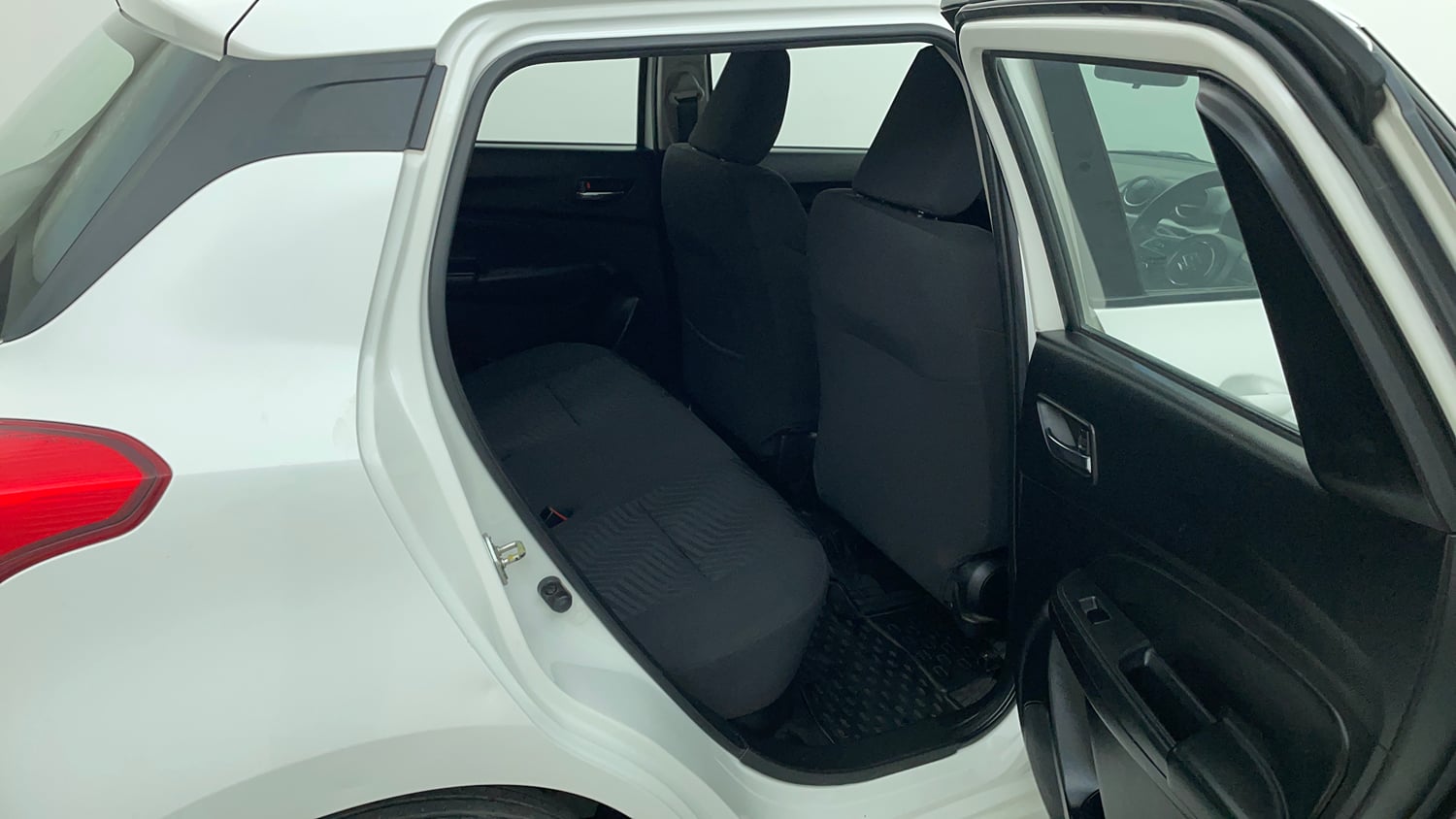 Used 2020 Maruti Suzuki Swift VXi AMT Petrol Automatic interior RIGHT SIDE REAR DOOR CABIN VIEW