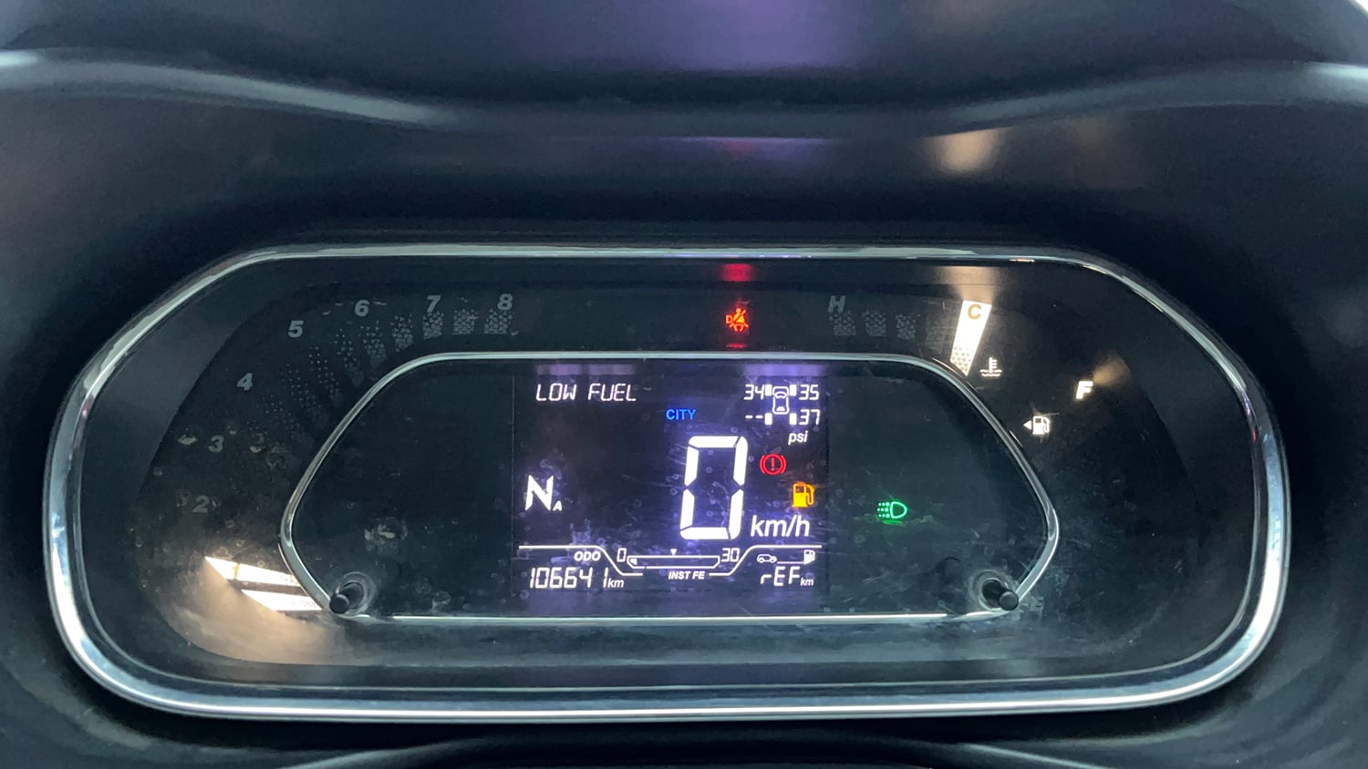 Used 2020 Tata Nexon XZA Plus (O) Petrol Automatic interior CLUSTERMETER VIEW