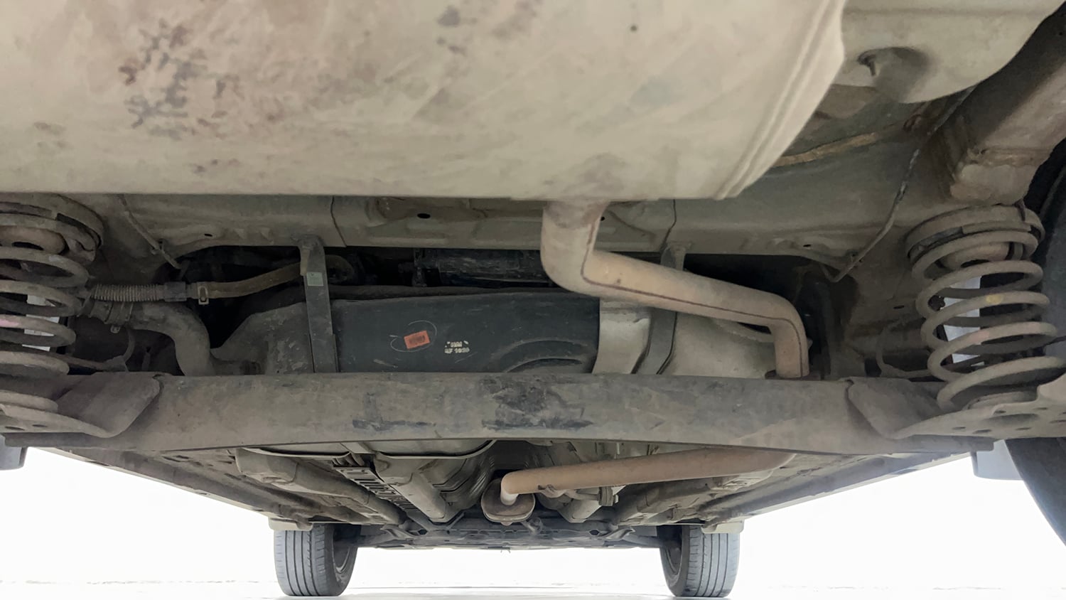 Used 2018 Hyundai Creta SX 1.6 AT Petrol Petrol Automatic extra REAR UNDERBODY VIEW (TAKEN FROM REAR)
