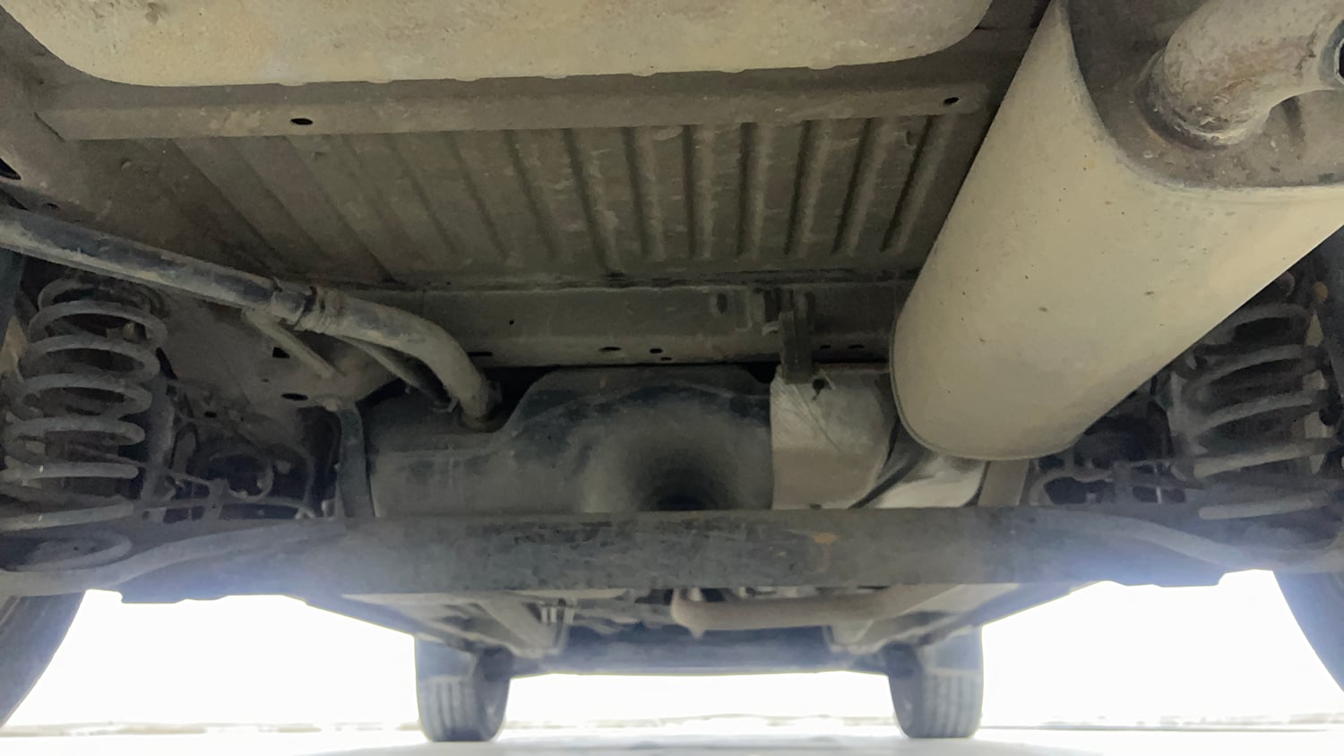 Used 2016 Ford EcoSport Titanium+ 1.5L TDCi Diesel Manual extra REAR UNDERBODY VIEW (TAKEN FROM REAR)