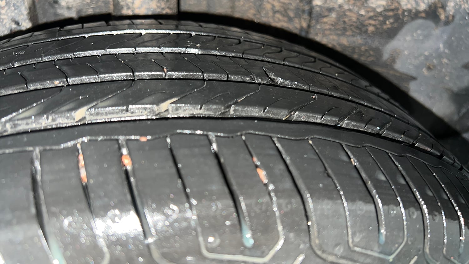 Used 2021 Maruti Suzuki Alto 800 LXi CNG Cng Manual tyres RIGHT REAR TYRE TREAD VIEW