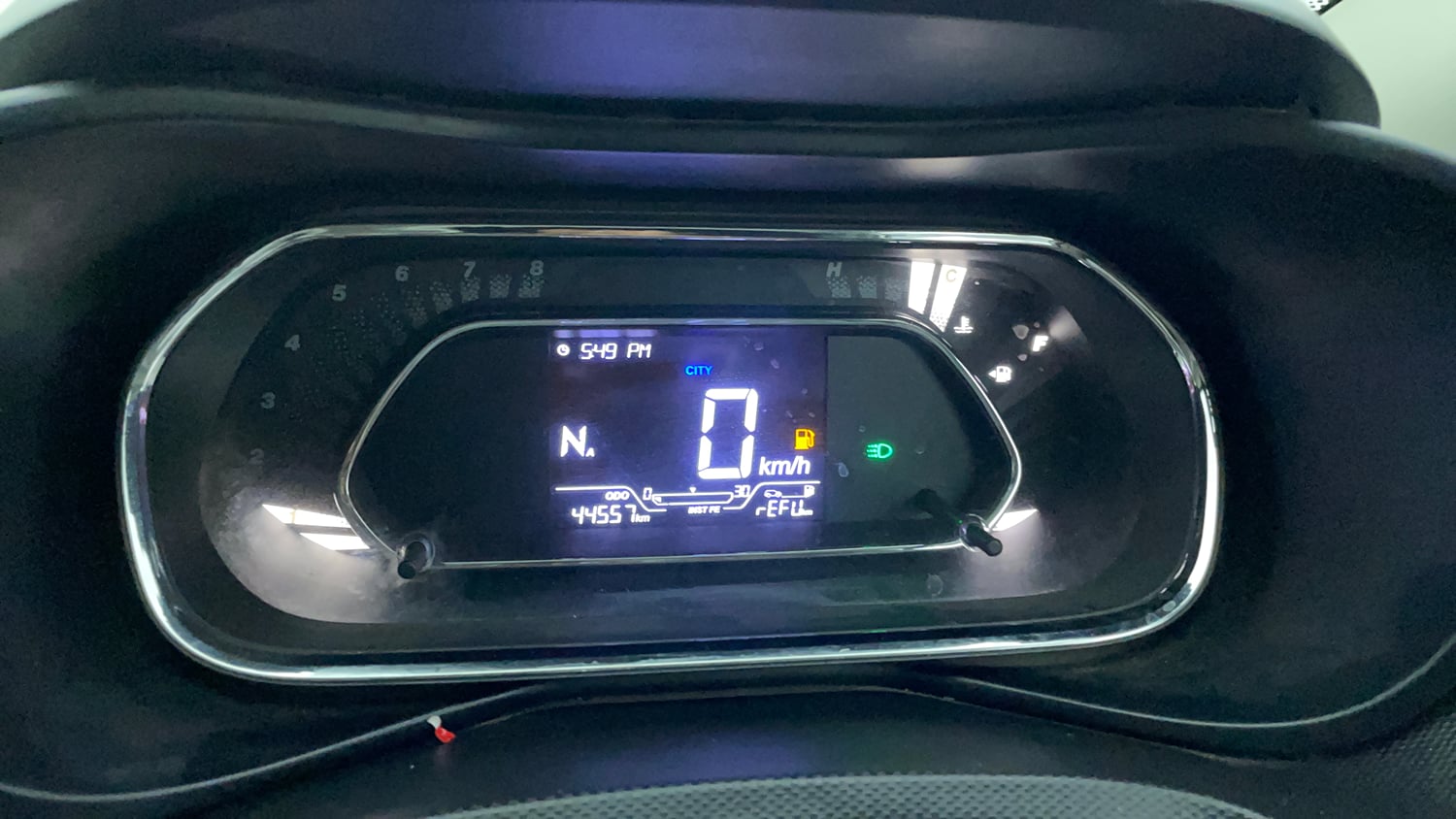 Used 2021 Tata Nexon XZA Plus Diesel Diesel Automatic interior CLUSTERMETER VIEW