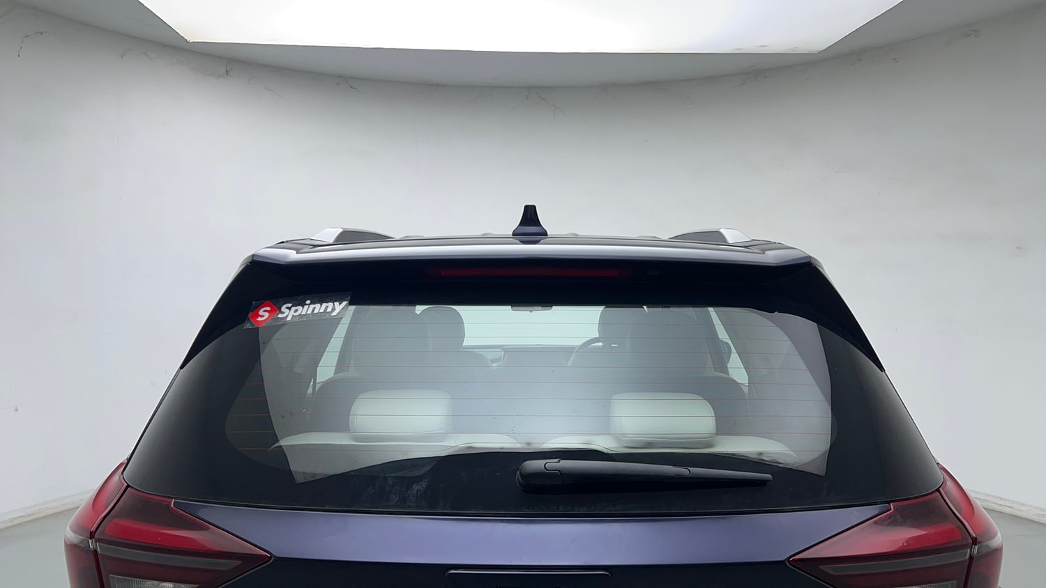 Used 2024 Mahindra XUV700 AX 7 Luxury Pack Petrol AT 7 STR Petrol Automatic exterior BACK WINDSHIELD VIEW