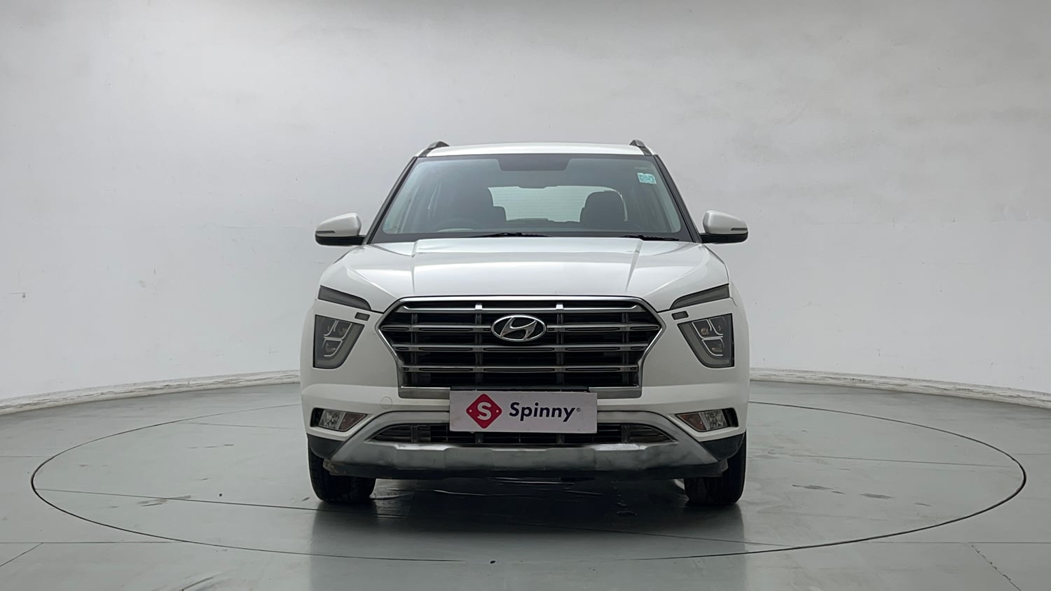 Used 2023 Hyundai Creta SX (O) 1.5 Petrol IVT Petrol Automatic exterior FRONT VIEW