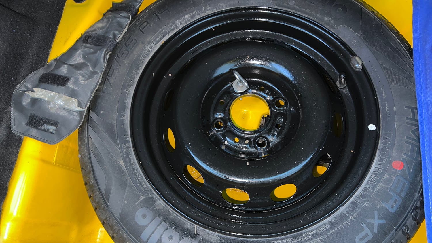 Used 2020 Tata Tiago XZ Plus Petrol Manual tyres SPARE TYRE VIEW