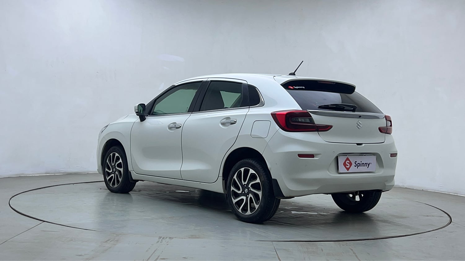 Used 2023 Maruti Suzuki Baleno Alpha MT Petrol Manual exterior LEFT REAR CORNER VIEW