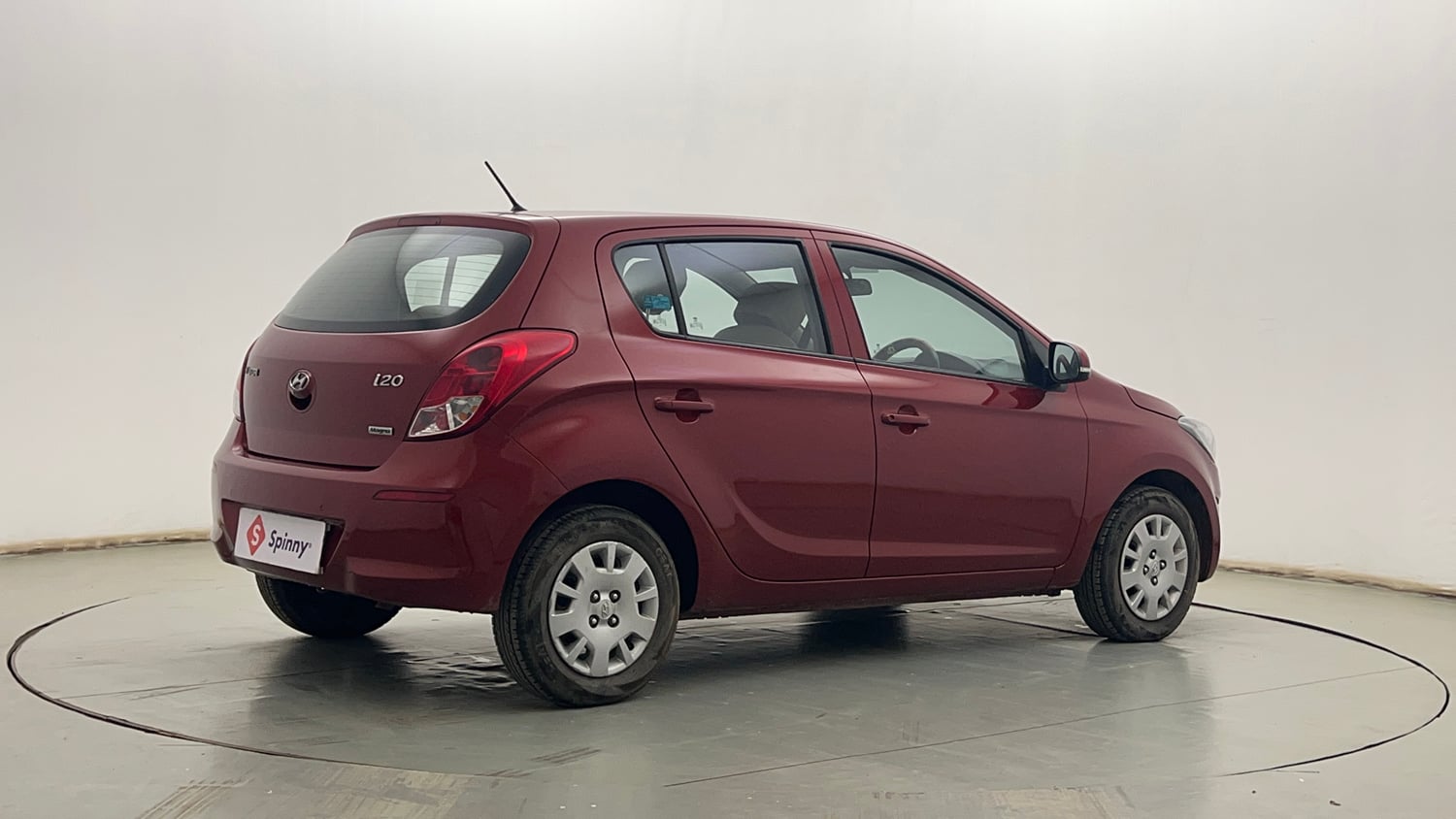 Used 2013 Hyundai i20 Magna (O) 1.2 Petrol Manual exterior RIGHT REAR CORNER VIEW
