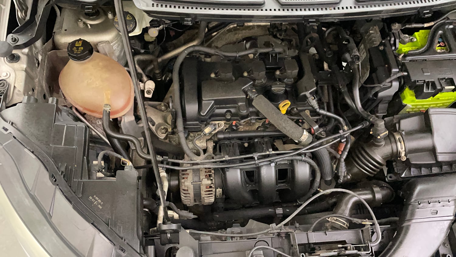 Used 2018 Ford EcoSport Titanium + 1.5L Ti-VCT AT Petrol Automatic engine ENGINE RIGHT SIDE VIEW