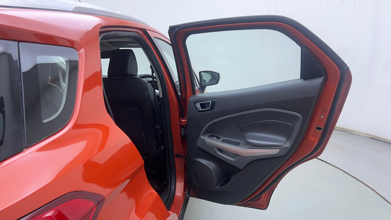 Used 2016 Ford EcoSport Titanium+ 1.5L TDCi Diesel Manual interior RIGHT REAR DOOR OPEN VIEW