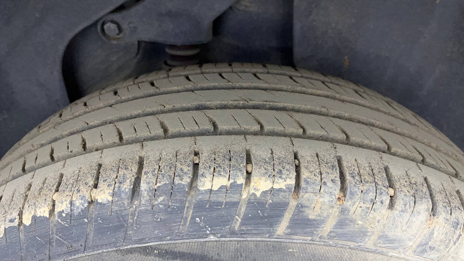 Used 2022 Tata Harrier XZ Plus Diesel Manual tyres LEFT REAR TYRE TREAD VIEW