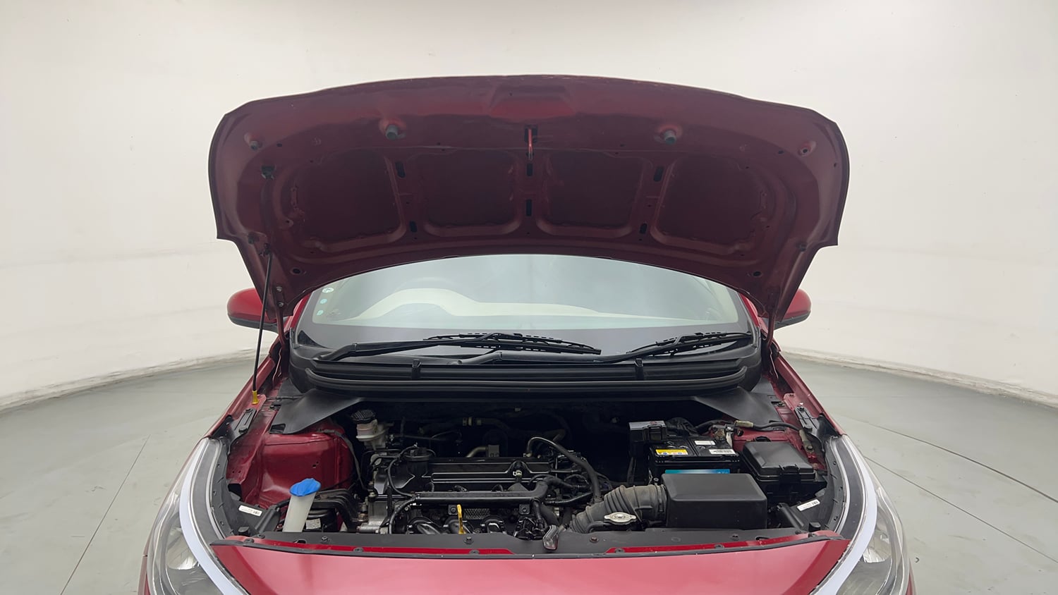 Used 2018 Hyundai Elite i20 Magna Executive 1.2 Petrol Manual engine ENGINE & BONNET OPEN FRONT VIEW