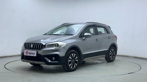 Used 2021 Maruti Suzuki S-Cross Zeta AT Petrol Automatic exterior LEFT FRONT CORNER VIEW