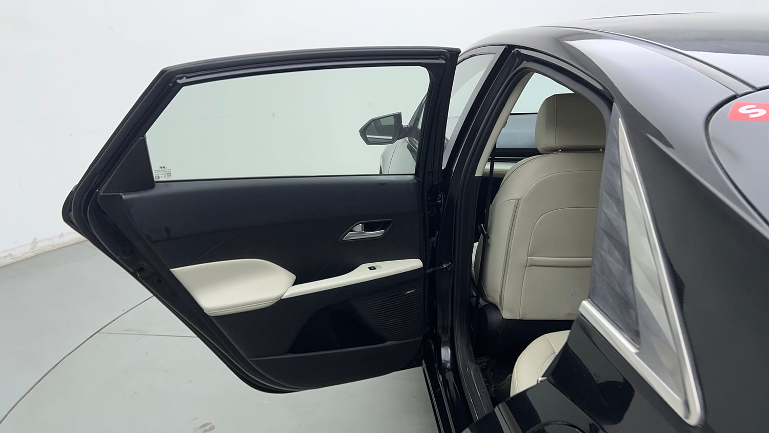 Used 2023 Hyundai Verna SX (O) 1.5 Petrol IVT Petrol Automatic interior LEFT REAR DOOR OPEN VIEW