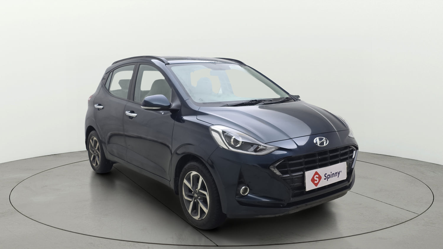 Used 2021 Hyundai Grand i10 Nios Asta 1.2 Kappa VTVT Petrol Manual exterior RIGHT FRONT CORNER VIEW
