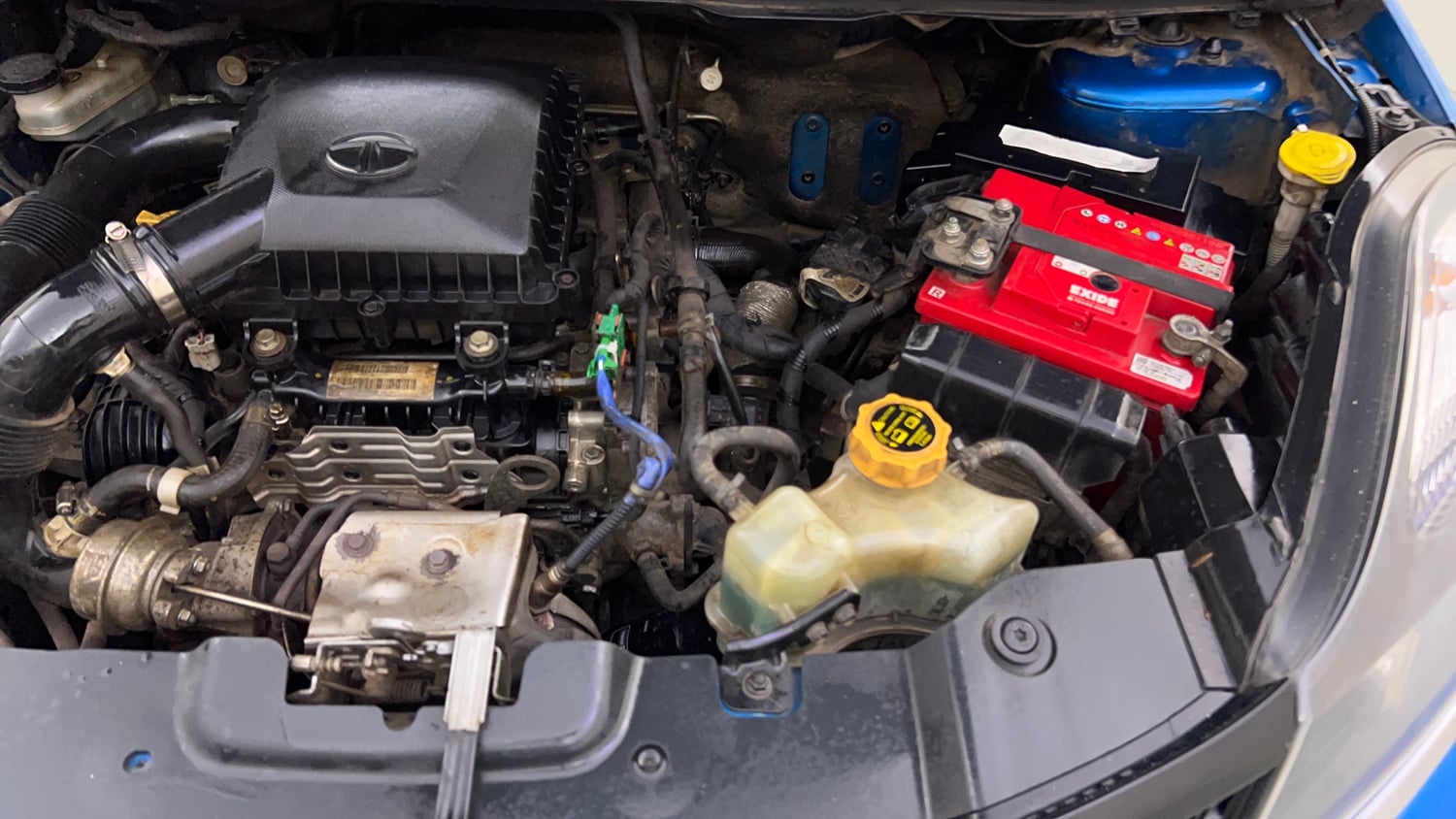 Used 2019 Tata Nexon XMA Petrol Petrol Automatic engine ENGINE LEFT SIDE VIEW