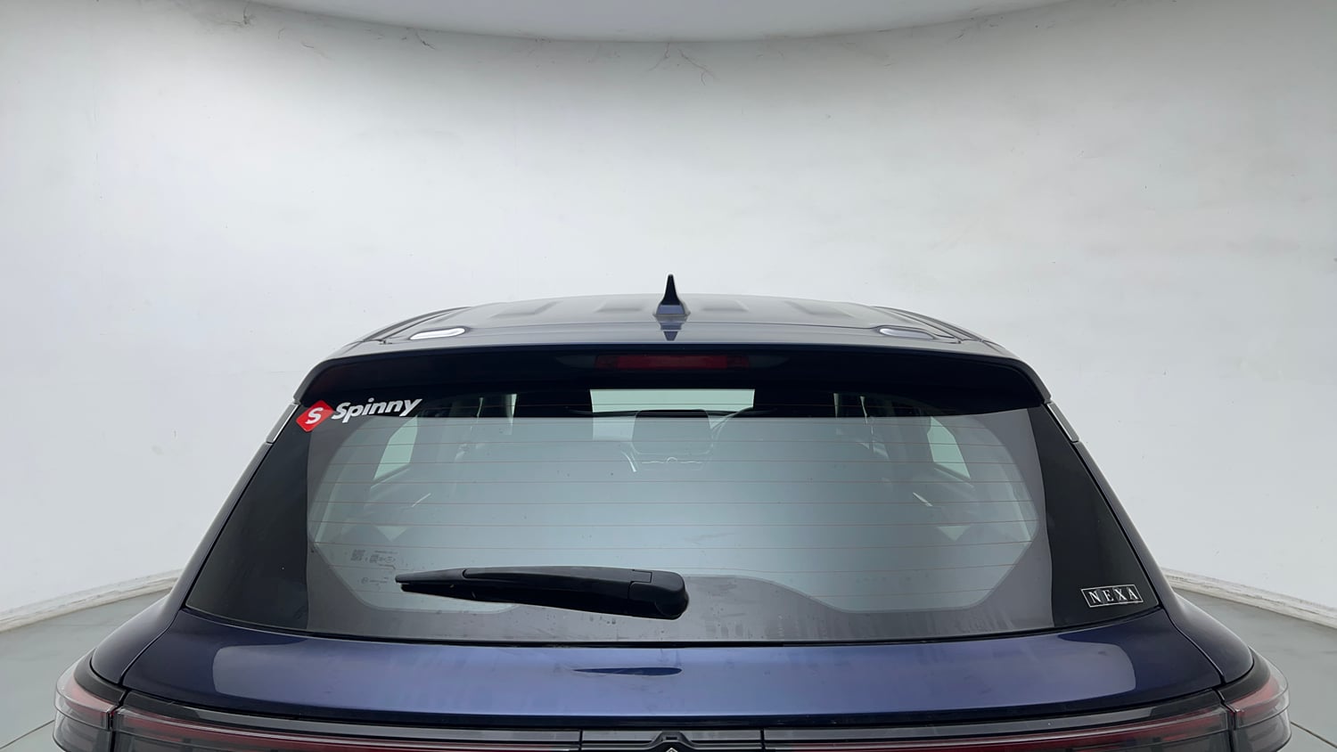 Used 2024 Maruti Suzuki Grand Vitara Zeta Smart Hybrid Petrol Manual exterior BACK WINDSHIELD VIEW