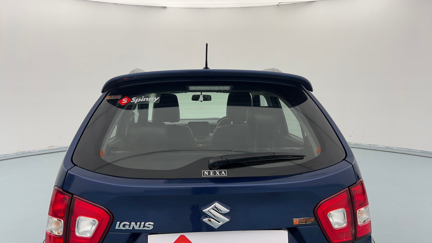 Used 2022 Maruti Suzuki Ignis Alpha 1.2 MT Petrol Manual exterior BACK WINDSHIELD VIEW