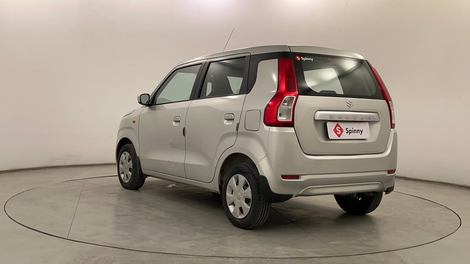 Used 2019 Maruti Suzuki Wagon R VXi 1.2 Petrol Manual exterior LEFT REAR CORNER VIEW