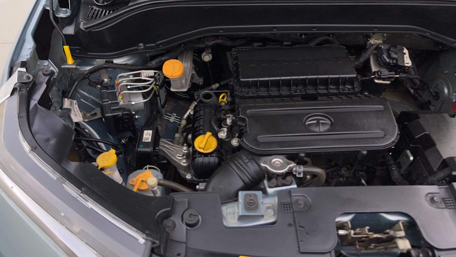 Used 2022 Tata Punch Accomplished AMT Petrol Automatic engine ENGINE RIGHT SIDE VIEW