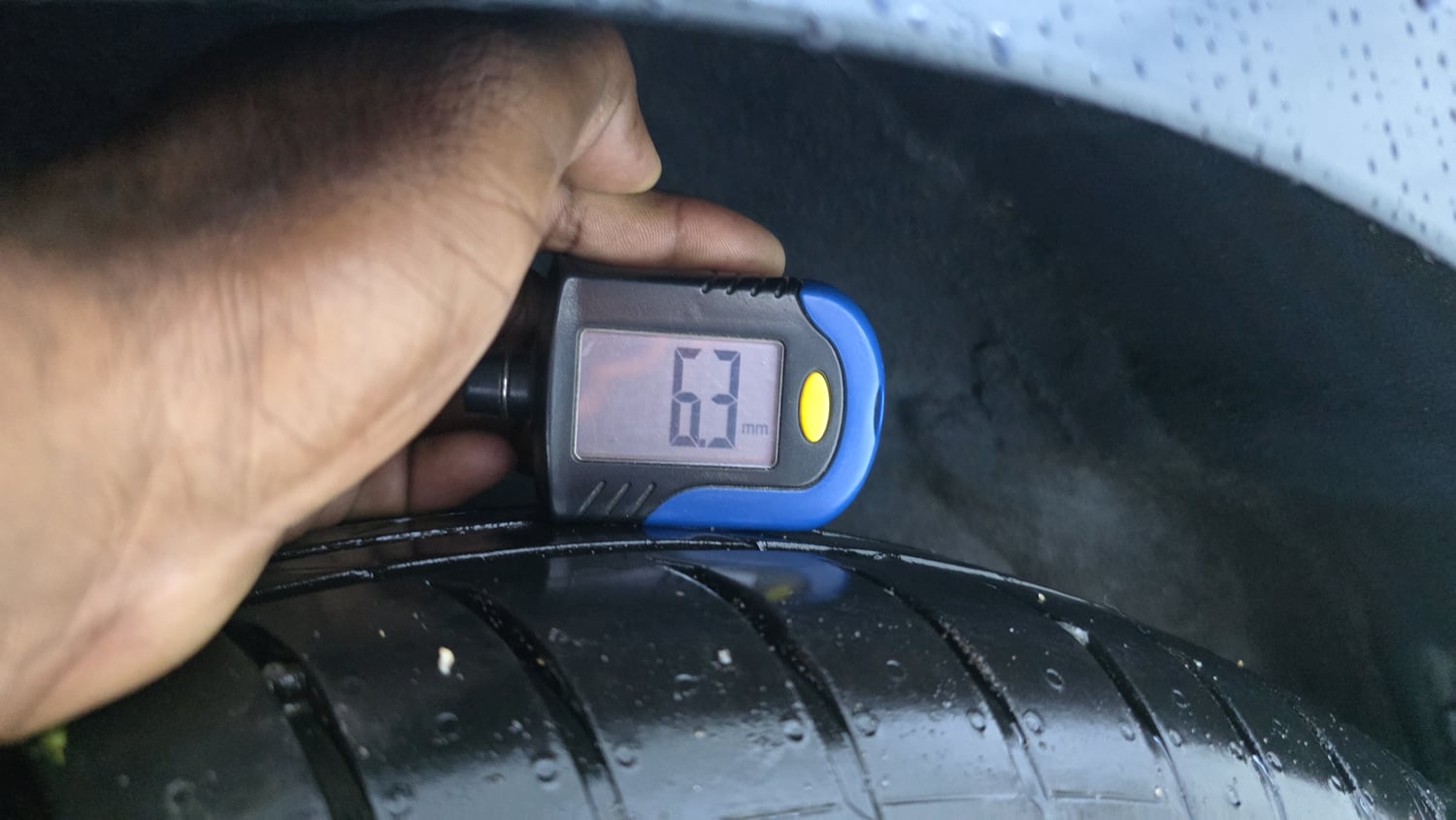 Used 2021 Hyundai Grand i10 Nios Asta 1.2 Kappa VTVT Petrol Manual tyres RIGHT REAR TYRE TREAD VIEW