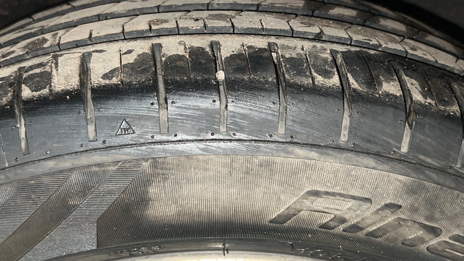 Used 2019 Honda WR-V VX MT Petrol Petrol Manual tyres LEFT REAR TYRE TREAD VIEW