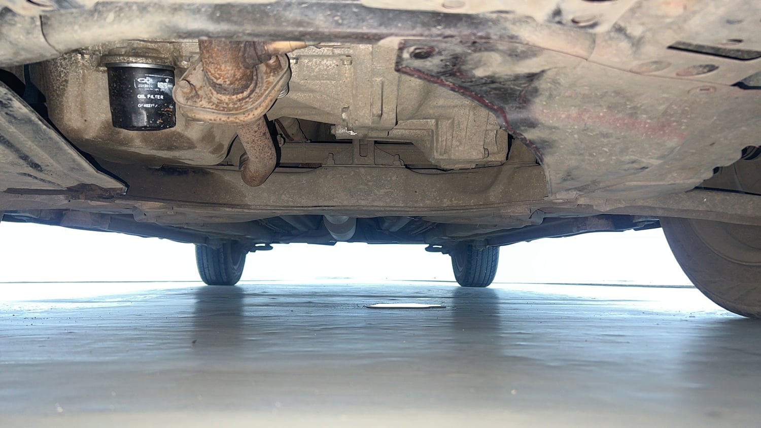 Used 2017 Maruti Suzuki Swift ZXi Petrol Manual extra FRONT LEFT UNDERBODY VIEW