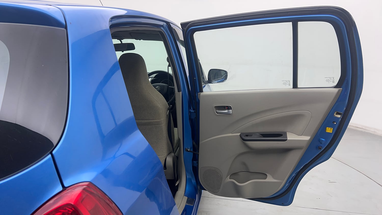 Used 2015 Maruti Suzuki Celerio VXi AMT Petrol Automatic interior RIGHT REAR DOOR OPEN VIEW