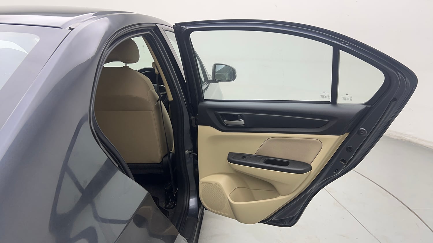 Used 2022 Honda Amaze S MT 1.2 Petrol Petrol Manual interior RIGHT REAR DOOR OPEN VIEW