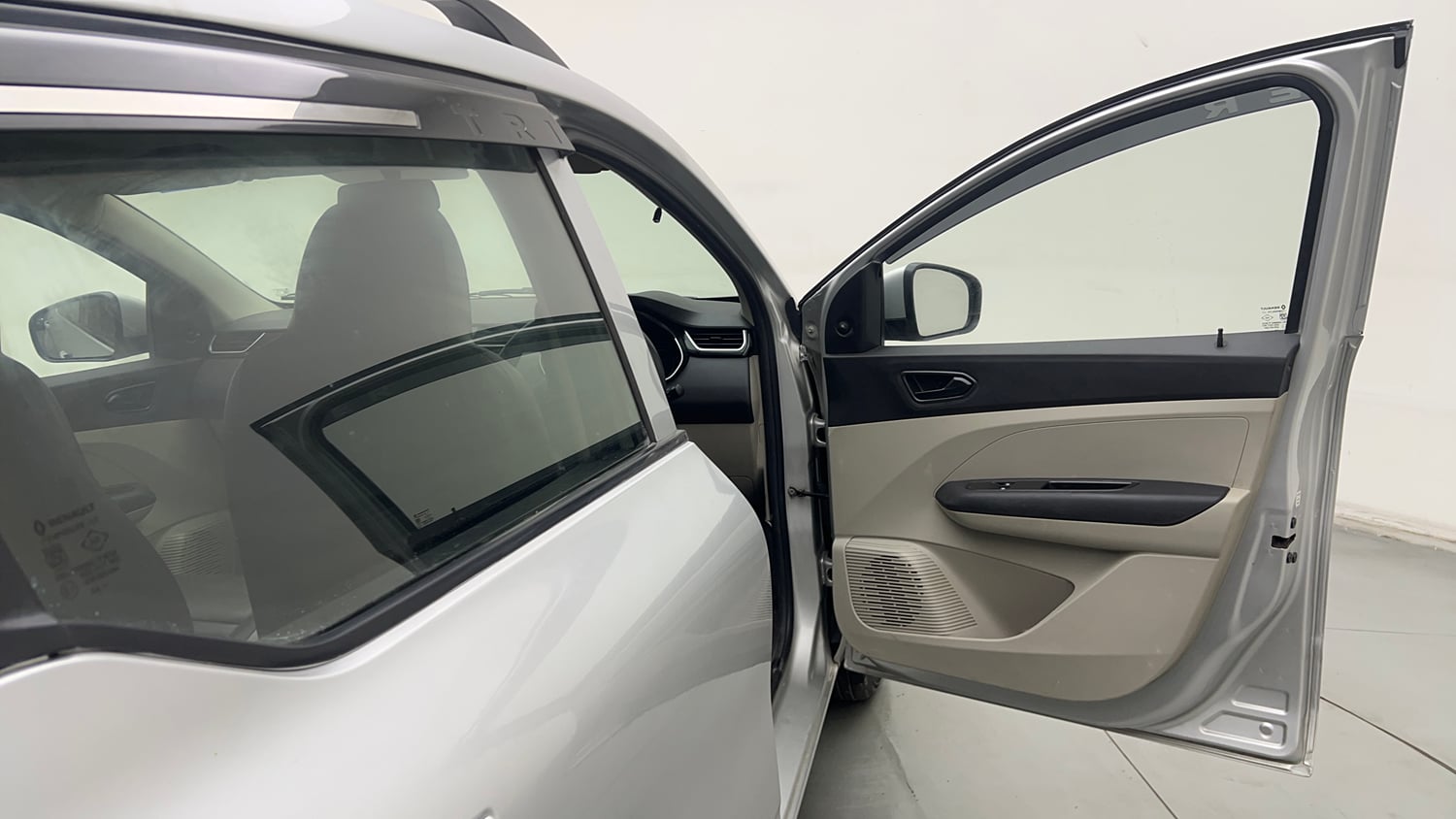 Used 2020 Renault Triber RXL Petrol Manual interior RIGHT FRONT DOOR OPEN VIEW