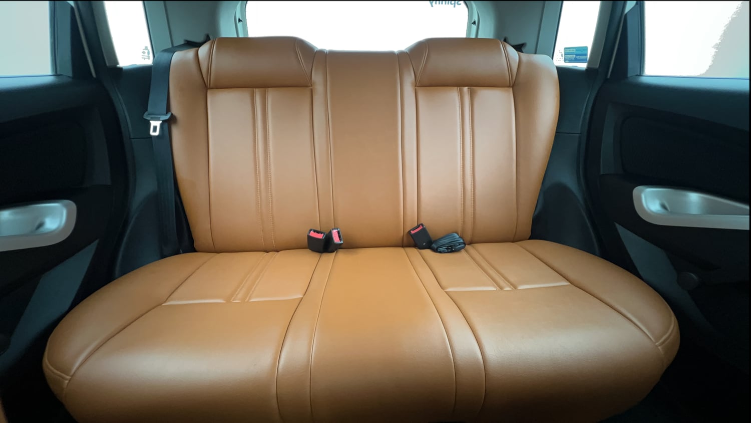 Used 2014 Ford Figo Duratec Petrol ZXI 1.2 Petrol Manual interior REAR SEAT CONDITION VIEW