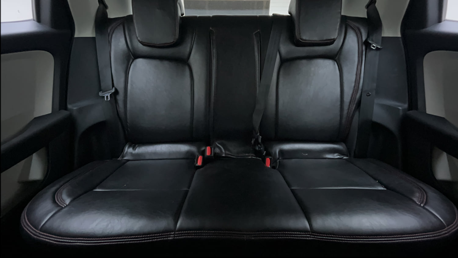 Used 2024 Tata Altroz XZA Plus (S) Lux Petrol Petrol Automatic interior REAR SEAT CONDITION VIEW