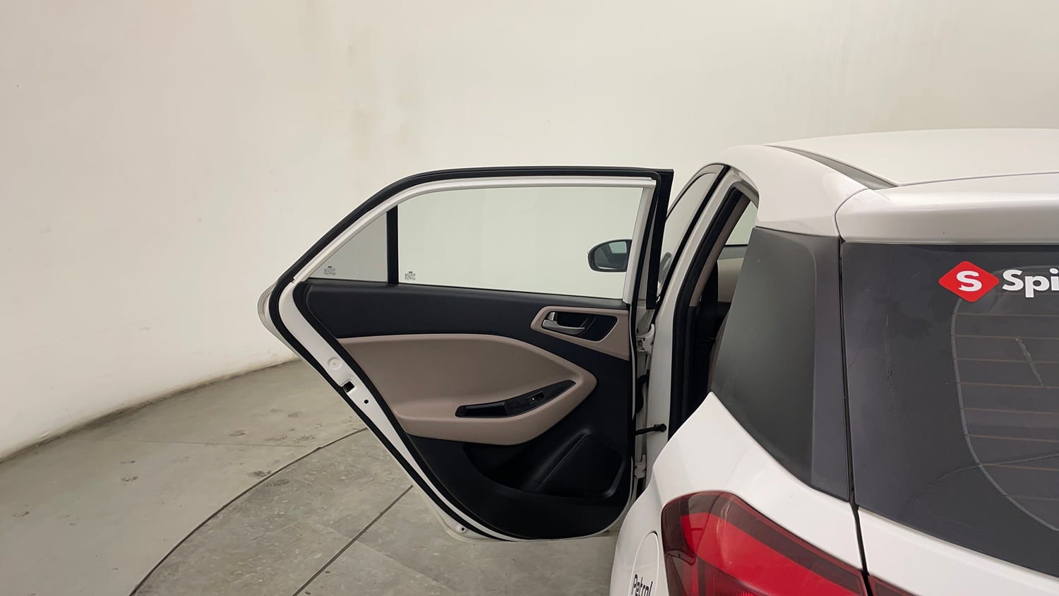 Used 2014 Hyundai Elite i20 Asta 1.2 Petrol Manual interior LEFT REAR DOOR OPEN VIEW