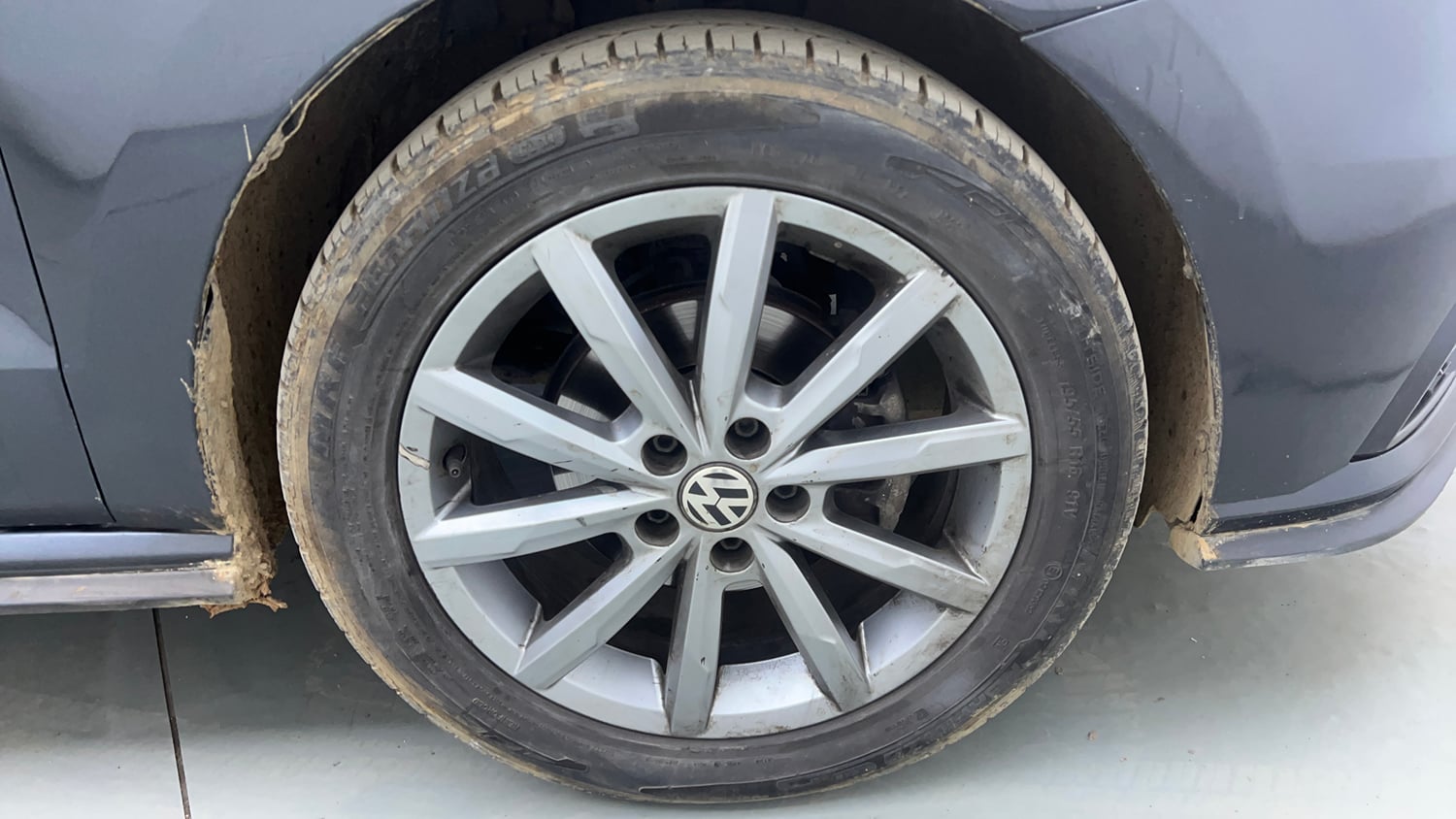 Used 2021 Volkswagen Polo GT Petrol Automatic tyres RIGHT FRONT TYRE RIM VIEW
